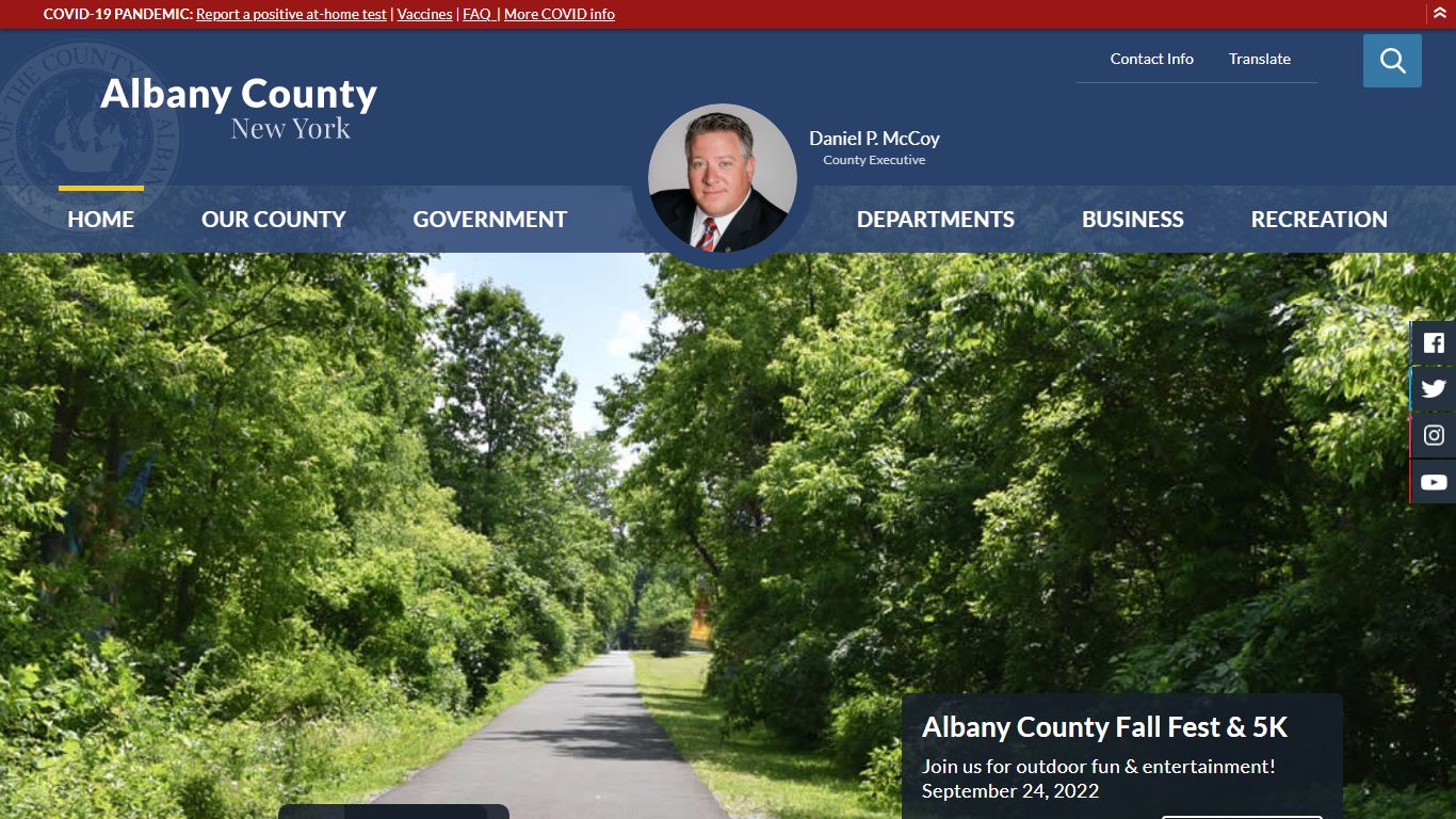 Vaccine Information & Community Clinics | Albany County, NY